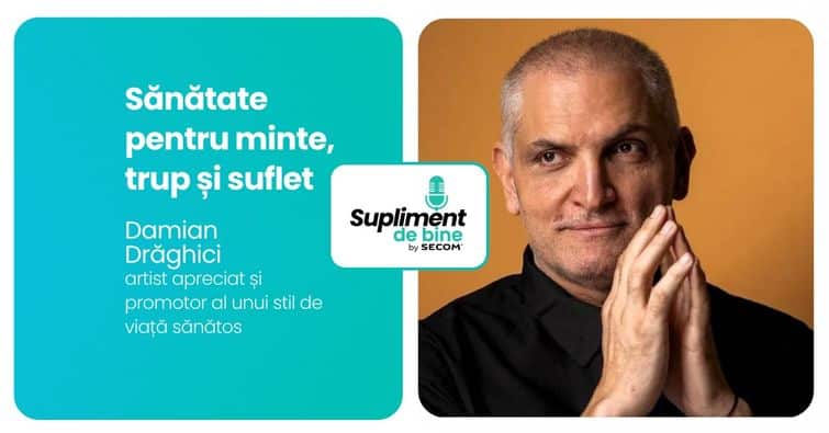 Drumul artistului Damian Drăghici de la excesul de greutate la sănătate. Principiile de la care nu se abate
