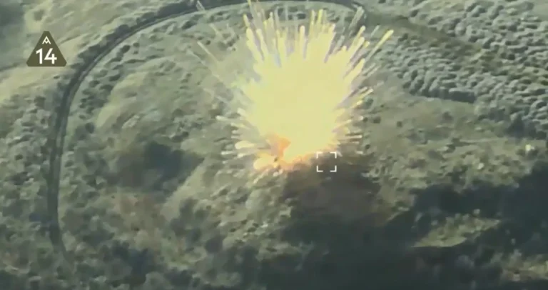 VIDEO Armata ucraineană prezintă „o explozie care merită văzută”