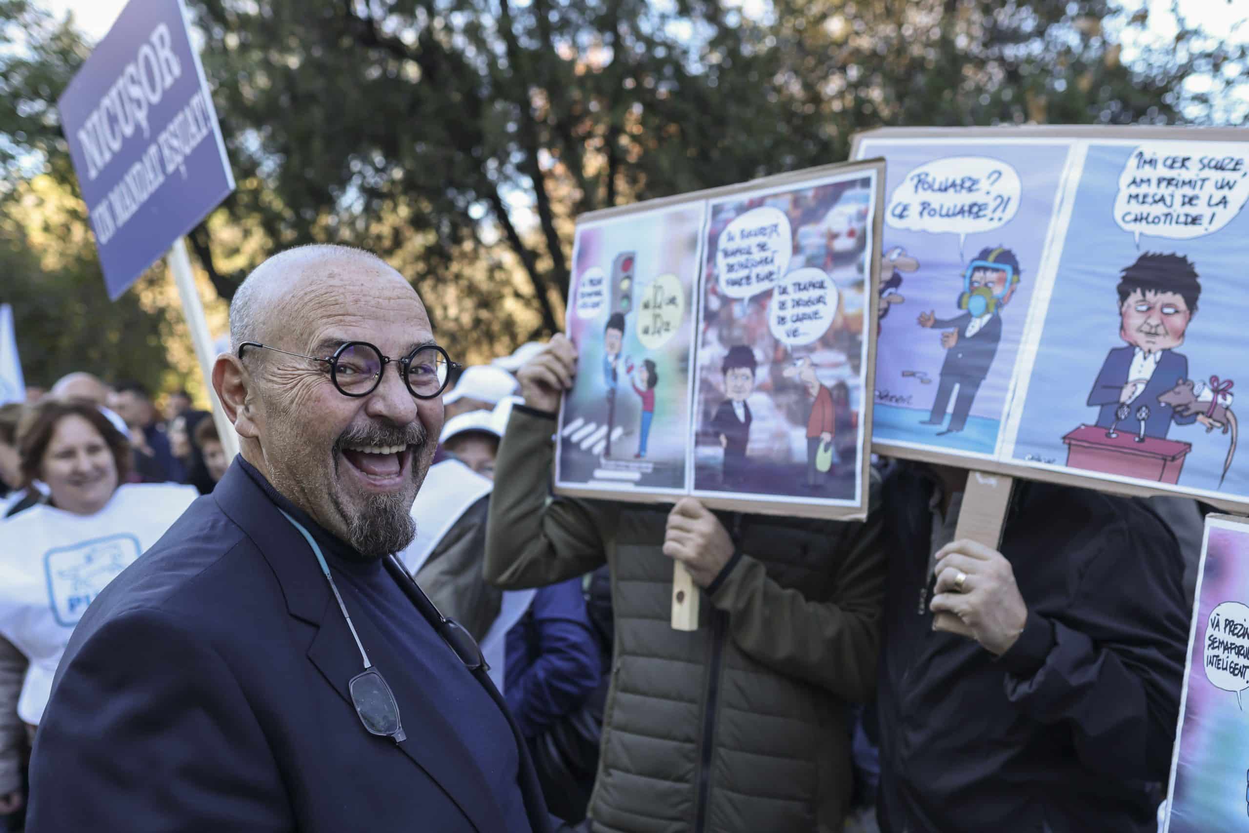 Piedone jubilează după sondajul publicat de Nicușor Dan. „Sunt lupul bunic, biologic dator să-mi apăr haita”