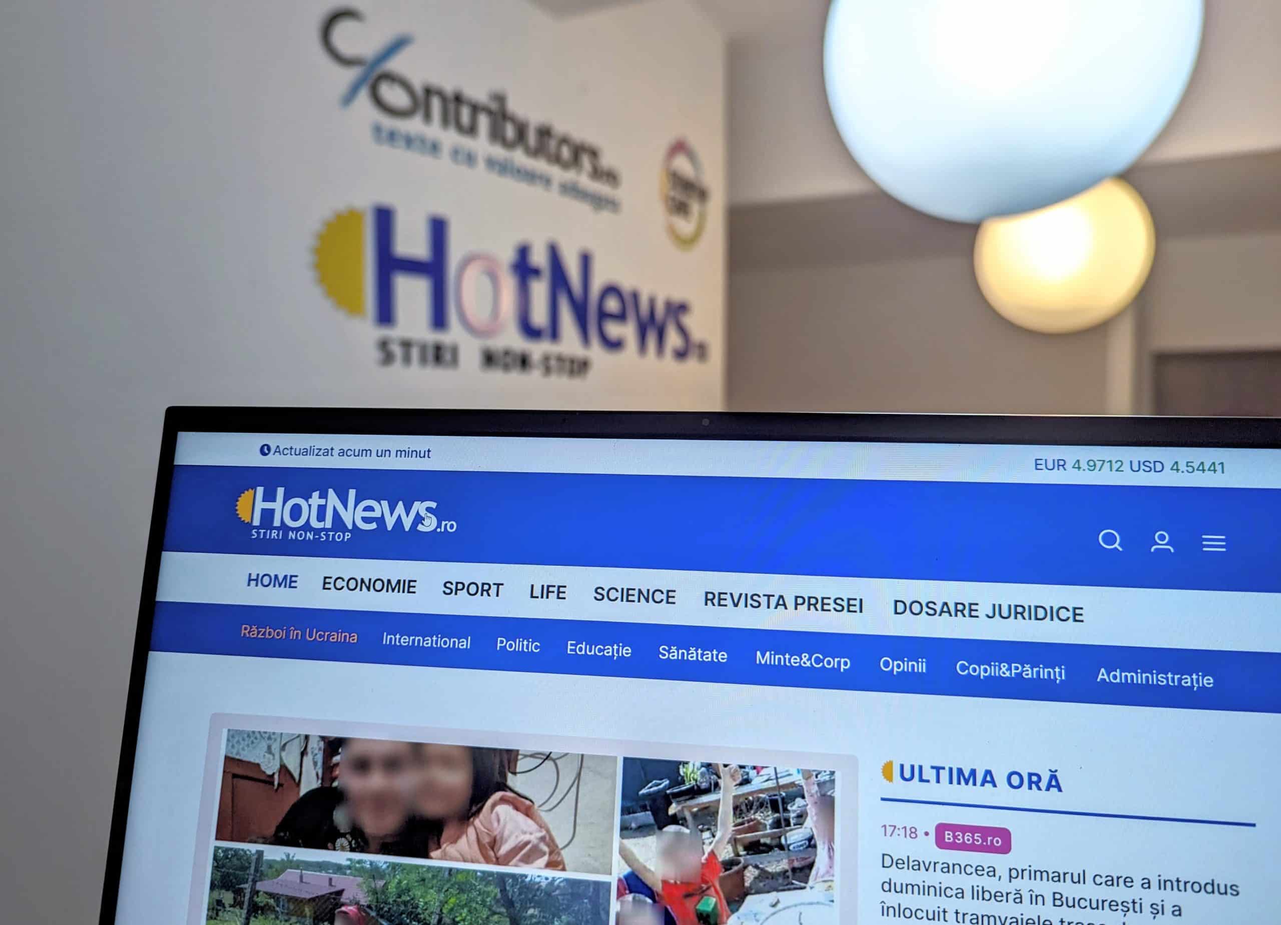 Mai multe echipe de ziariști anunță extinderea HotNews.ro și apariția unei noi publicații de sport