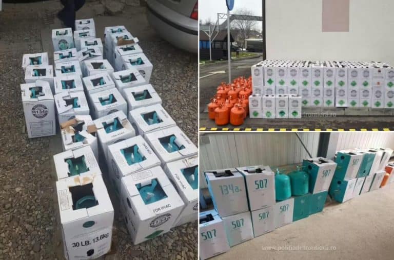 INVESTIGAȚIE “Pe piața neagră, încărcătura costă aproape 20.000 euro”. Noi ne topim de căldură, samsarii de freon se îmbogățesc